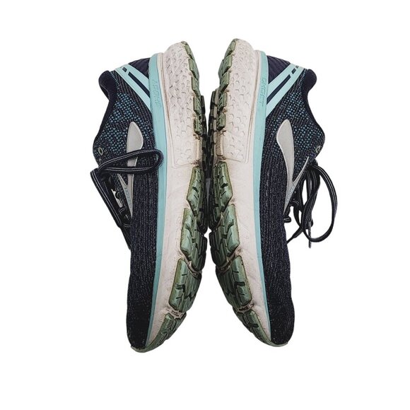 Brooks Ghost‎ 11 Running Shoes Womens Navy Grey Blue Size 8.5 - Picture 11 of 13